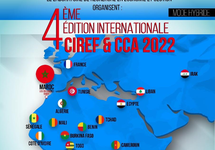 Communiqué de presse : AMCCA 4éme édition international CIREF & CCA 2022